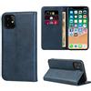 Copmob Cover iPhone 11,Custodia iPhone 11,Flip Portafoglio Custodia in Pelle,[4 Slot][Supporto Stand][Chiusura Magnetica],Caso Cover Libro Custodia Cover per iPhone 11 - Blu