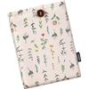 MoKo 6-7 Pollici Ricamato Margherita Imbottito Sleeve Pouch per Kindle Colorsoft, Kindle Paperwhite 12 ° Gen 2024, Kindle 2022-2016, Kindle Pouch per Oasis/Voyage/Kobo eReader, Fiori Rosa
