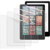 MoKo 4 Pezzi Pellicola Protettiva Opaca per E-Reader 7 12th Signature Edition 2024, Film PET Anti-Riflesso Copertura Completa per Kobo Aura 2, Compatibile con Custodia