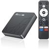 GREVA Android 14.0 TV Box, Risoluzione 8K UHD Android Box 2GB RAM 32GB ROM RK3518 Quad-Core 64bit Cortex-A53 2.4/5.0GHz Dual Wifi6 10/100M LAN Enternet Bluetooth 5.0 HDMI 2.1 MINI14 Smart TV Box 3D HD