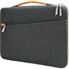 JETech Custodia Laptop per MacBook Neo (A18 Pro), 13-14 Pollici MacBook Air/Pro (M1-M5, 2020-2026), Custodia Borsa con Maniglia e Tasca Portatili (Grigio Scuro)