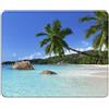 AOKSUNOVA Tappetino per mouse piccolo con motivo Mouse Pad 21 x 26 cm spiaggia
