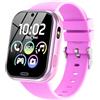 CATGIFF Orologio Smartwatch per Bambini, Telefono Intelligente per Ragazza Ragazzo con 19 Giochi, Contapassi, Musica, Fotocamera, SOS, Torcia, Sveglia Regalo Smartwatch per Bambino 4-12 Regalo (Viola intenso)