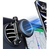 ALAFLY Supporto magnetico rotondo per telefono da auto per Jeep Wrangler JL (2018-2025) Gradiator (2020-2024) Compass (2009-2016), supporto per bocchetta dell'aria compatibile con MagSafe per iPhone