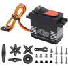 ARCELI Servo digitale RC Servo, motore in metallo, 40 kg, sterzo con ingranaggi metallici, High Torque Metal Gear Digital Servo per modelli RC 1/8 1/10 RC Auto, Robot