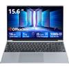 KeeUiU 15,6 Pollici Notebook Core i5 7Y54 Processore, 16GB RAM 1TB SSD, Office 365 PC Portatile 1920*1080 FHD Schermo, Win11 Laptop Mini-HDMI USB3.0 Computer Portatile Tastiera Numerico Retroilluminata