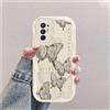 hdqICase Compatibile con OPPO A94 5G/OPPO Reno 5Z Bianco Cover