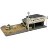 TOMYTEC Collezione Edilizia Kenkore 185 Lotto Vacante/Forniture Vacant Garage Diorama