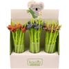 Eurowagens 3 Pcs Cartoon Koala Orso Penna Gel 0.5mm Universale Ricarica Carino per Bambini