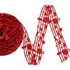 PH PandaHall Pandahall Nastro per note musicali, in poliestere, 20 m, 1-1/8 , in gros grain e accessori per confezioni regalo, decorazione per feste a tema musicale