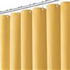 BTTN Tenda da doccia a nido d'ape in oro 180x200 cm, anti-muffa, tessuto pesante impermeabile, tenda da doccia in tessuto con 12 ganci, moderna tenda da doccia decorativa in poliestere pesante per