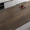 Yenhome Pellicola Adesiva Effetto Legno Scuro per Mobili 40x300cm Carta Adesiva Vinile per Mobili Scrivania Ufficio Legno Marrone PVC Rivestimento per Decorare Tavolo da Cucina Armadio Porta