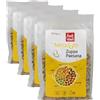 Baule volante Zuppa di campagna biologica - Cereali e legumi naturali - mix equilibrato di farro, orzo, miglio, lenticchie e piselli spezzati (Confezione da 4)