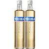 White Waters Vodka Pesca - 700 ml (Confezione da 2)