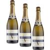 VALENGER Castel Freres Cremant de Bourgogne "Valenger" Aoc - 750 ML (Confezione da 3)