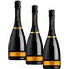 Sant'Orsola Casa Sant'Orsola - Prosecco D.O.C. Brut Millesimato LX, da Uva Glera, Gusto Secco con Note Fruttate, 1x750 ml (Confezione da 3)