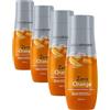 Sodastream Soda Stream classics 440 ml orange zero ideale per realizzare fino a 9 litri di bevanda (Confezione da 4)