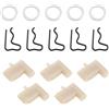 ECSiNG Set di 5 set di cricchetto, di avviamento 0000-195-7200, compatibile con Stihl S400, TS410, TS480i, TS500i FS 120, FS 120, R FS 200, TS420 pezzi di ricambio per sega