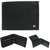 Tommy Hilfiger - Eton CC Flap And Coin Pocket, Portafoglio Uomo da Uomo, Nero (Schwarz (Black 990)), 13x10x2 cm (B x H x T)