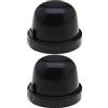 ECSiNG 2pcs Coperchio antipolvere per faro LED auto custodia protezione antipolvere guscio in gomma tappi di tenuta copertura per faro LED auto HID lampada allo xeno