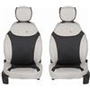 Union Textile UNION Coprisedili anteriori realizzati su misura specifici per FIAT 500 L. Perfettamente aderente resistente lavabile. Made in Italy (Beige)