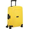 Samsonite S'Cure - Renewed Spinner S, Bagaglio a Mano, S (55 cm), 34 L, Giallo (Yellow)