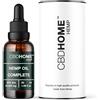 CBD HOME CBHOME Oils - Olio di semi di canapa 40% Max - 50 ml - Base di cocco biologico e semi di canapa - Spremuto a freddo - Senza additivi o solventi - 100% di origine vegetale - Certificato biologico UE