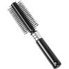 uxcell sourcingmap Manico Rotondo Spazzola Per Capelli Salone Acconciature Setole Spazzola Pettine Nero 8 x 4.5cm