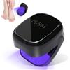 PORFOYO Laser per unghie per la casa, aggiornamento del dispositivo laser per funghi delle unghie. Aggiornamento 4 x blu e 2 x luce infrarossa. Efficace in soli 7 minuti. Dispositivo per il trattamento dei