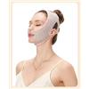 ZQWDIT Beauty Face Contouring Sleeping Mask Chin, Riutilizzabile V Line Lifting Mask, V Line Maschere facciali, Cinghia facciale Maschera, Chin Up Maschera Viso (Rosa)
