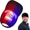 OUGPIU Cuffia per Capelli con Luce Rossa,4 Modalità 48 LEDs 470nm e 660nm,Cuffia per Terapia Della Crescita dei Capelli a Luce Rossa e Blu per la Ricrescita dei Capelli,per Uomini e Donne