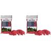 Amtra Quarzo Ceramizzato Rosso - Sabbia per acquari al quarzo fine, per acqua dolce o salata, grano 2-3 mm, Quantità 5KG (Confezione da 2)