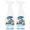 TRIXIE Simple'n'Clean Spray Deodorante, Gat/pt. Animale, 750 ML (Confezione da 2)