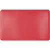 Art3d Confezione da 1 Tappetino Antifatica - Tappetino da Cucina Imbottito da 1,2 cm - Cuscino Comodo in Schiuma Antiscivolo per Postazione in Piedi, Ufficio o Garage, 71 x 44 x 1,2 cm, Rosso