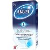 THERAS CONSUMER HEALTH SRL PROFILATTICO AKUEL NATURAL+ EXTRALUBRIFICATO 8 PEZZI