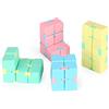ZoneYan Cubo Infinito, Cubo Antistress Infinito, Cubo Antistress Fidget Cube, Fidget Infinity Cube, Cubo Infinito Magico, Allevia Lo Stress, Intrattieni i Giocattoli