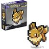 Mega Brands MEGA Pokémon - Eevee Pixel Art, set da costruire con 323 pezzi e stile retrò pixelato, personaggio da esporre con base inclusa o da appendere a parete, giocattolo per collezionisti, 13+ anni, HTH78