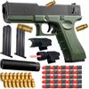 Ycaaeo Pistola Giocattolo Bambini, Armi Giocattolo Pistole, Pistola per Bambini, Pistola Giocattolo Realistica, con Proiettile Morbido, Pistola Giocattolo a Proiettile di Schiuma Modello Desert Eagle