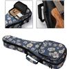 Custodia da viaggio per ukelele, borsa impermeabile con cinghie regolabili