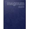 rido/idé Magnum 2023 Agenda Settimanale Foglio 18,3 x 24 cm Blu Scuro