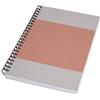 SIGEL SN700 Taccuino spiralato Quicknote - A5 - puntinato - copertina flessibile - corallo/grigio - 160 p. - certificazione FSC