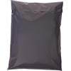 Italpak Buste per spedizioni Nero 17x25+5 cm - 30 pezzi | Buste adesive rinforzate in PE-LD 55 micron riciclabile | Resistenti, impermeabili, Made in Italy - chiusura hot-melt a prova di manomissione