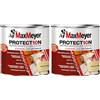 MAXMEYER PROTEC10N IMPREGNANTE A SOLVENTE 0,75L INCOLORE (Confezione da 2)