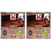 V33 Vernice per Legno Grigio Grafite 0.5 L (Confezione da 2)