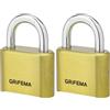 GRIFEMA GA1007, Serratura a Combinazione 4 Cifre, Serratura con Codice Numerico in Lega di Zinco, Robusta, Sicura, Serrature per Armadietto, Garage, Cancello, Capannone, Scuola, Palestra, Oro