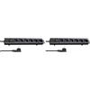 Brennenstuhl, Presa multipla Comfort-Line Plus con le linguette 6-posti nero 2m H05VV-F 3G1,5 (Confezione da 2)