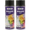 DUPLI-COLOR 741296 AEROSOL ART RAL 7021 Grigio nero lucido 400 ml (Confezione da 2)
