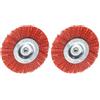 Tivoly xt20222000778 Spazzola circolare nylon su asta T6 G 80 100 mm (Confezione da 2)