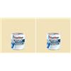 Maxmeyer Smalto All'Acqua Poliuretanico Brillante Bianco Panna 0,75 L (Confezione da 2)