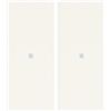 VIMAR 30008A.B Linea Pulsante assiale illuminabile, tasto sostituibile, 2.23 x 5.28 x 3.75 cm, bianco (Confezione da 2)